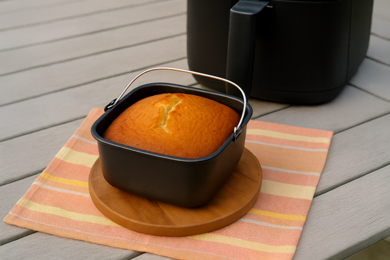 Cake uit de airfryer