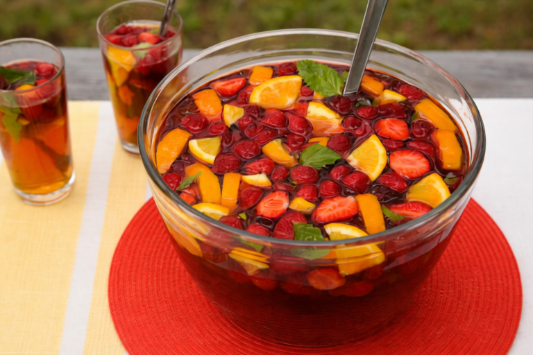 Alcoholvrije vruchtenbowl